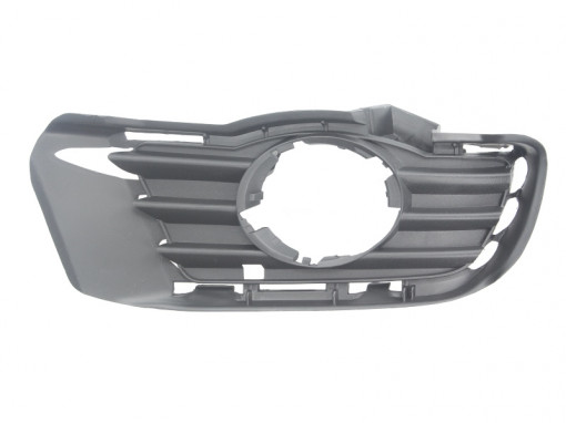Grila bara Dreapta ELEGANCE, cu locas proiector, negru potrivit MERCEDES C T-MODEL S204, C W204 01.07-08.14 01.07-02.11