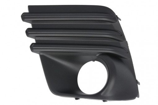 Grila bara fata stanga cu locas lampa ceata, negru potrivit SUBARU FORESTER SK 01.22-