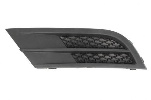 Grila bara fata Stanga plastic, negru potrivit VW JETTA IV 07.14- 09.14-01.18