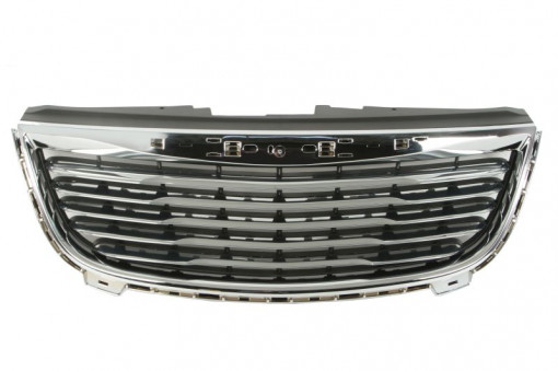 Grila radiator cu cadru, crom/negru potrivit CHRYSLER TOWN & COUNTRY 3.6 2011-2016