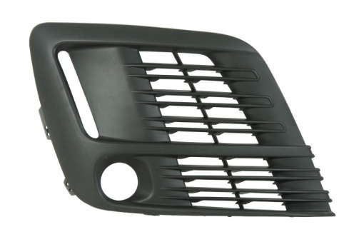 Grila ventilatie bara fata dreapta (cu orificii lampa ceata, cu orificii pentru lumini de zi, plastic, negru) potrivit CITROEN SPACETOURER 04.16-