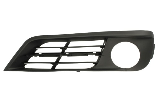 Grila ventilatie bara fata stanga (cu orificii lampa ceata, plastic, negru) potrivit BMW 5 GRAN TURISMO F07 06.13-11.17