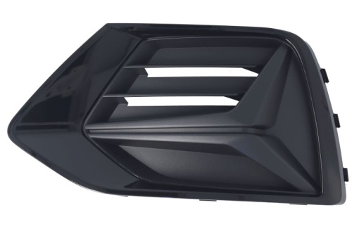 Grila ventilatie bara protectie fata stanga (plastic, negru/negru lucios) potrivit AUDI Q3 F3 07.18-