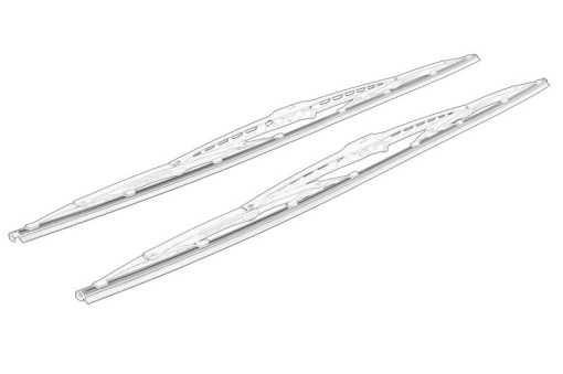 Lama stergatoare standard Fata (2buc) 650mm potrivit IVECO TRAKKER II, X-WAY 09.12-