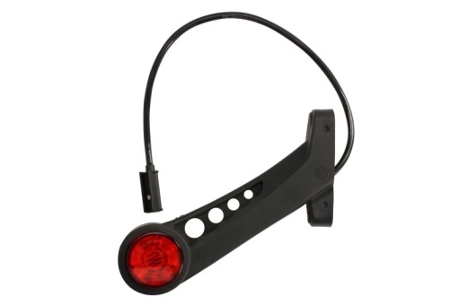 Lumina clarificare dreapta, rosu/alb, LED, 12/24V (cu clemă pentru fir plat, conector: CLICK-IN/JAEGER)