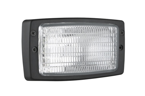 Lumina lucru (H3, 12/24V, 70W, lungime: 184mm, inaltime: 102mm, adancime: 98mm, cadru din plastic; sigiliu bec) potrivit ZETOR 4000, 5000; CLAAS ARION, ATOS, AXOS, LEXION; JOHN DEERE 8000 - Img 1