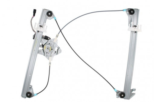 Macara geam Fata Stanga (electric, cu motor, numar de usi: 2) potrivit CITROEN BERLINGO, BERLINGO MULTISPACE, BERLINGO/MINIVAN; PEUGEOT PARTNER, PARTNER TEPEE, PARTNER/MINIVAN 05.96-
