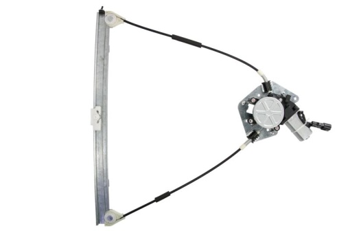Macara geam fata stanga (electric, cu motor, numar usi: 2) potrivit RENAULT CLIO II, CLIO II/HATCHBACK, CLIO III, THALIA I 09.98- - Img 1