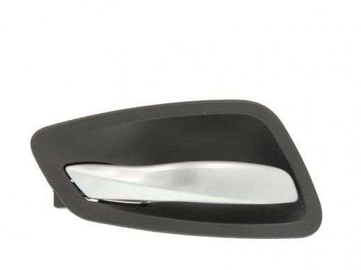 Maner usa fata/spate stanga interior, negru/crom, BMW Seria 3, X5, X6 intre 2004-2014