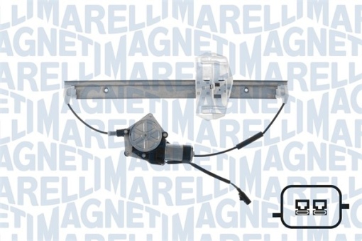 Mecanism actionare geam Fata Stanga (electric, cu motor, numar usi: 4) potrivit JEEP WRANGLER III, WRANGLER IV 01.06-