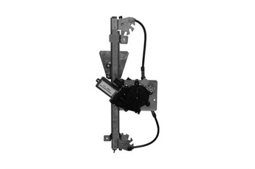 Mecanism actionare geam Spate Dreapta (electric, cu motor, numar usi: 4) potrivit SAAB 9-3 02.98-09.02