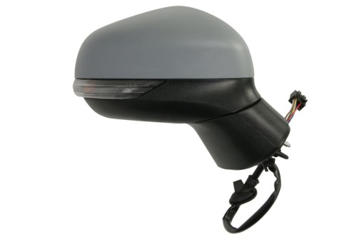 Oglinda dreapta (electric, convex, cu incalzire, grunduit, cu semnalizator) potrivit FORD FIESTA VII 04.17-