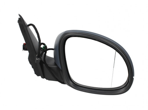 Oglinda dreapta electrica incalzita, grunduita, pliabila electric VW TIGUAN intre 2007-2011
