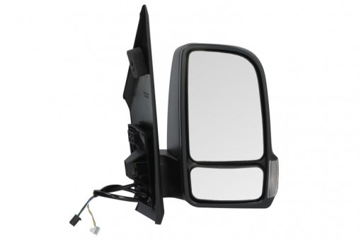 Oglinda laterala Dreapta electric, convexa, incalzita, mic de statura potrivit MERCEDES SPRINTER 3,5-T B907, SPRINTER 3,5-T B907, B910, SPRINTER 3-T B907, SPRINTER 3-T B910 06.18-