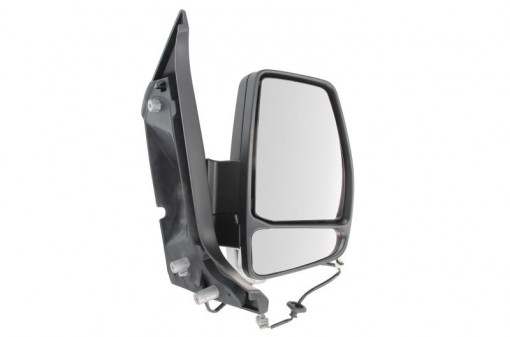 Oglinda laterala Dreapta manual, convexa, crom potrivit FORD TOURNEO CUSTOM V362, TRANSIT CUSTOM V362