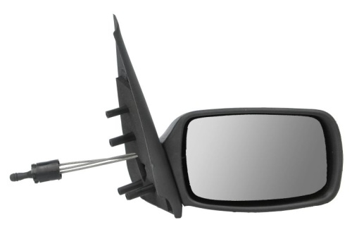 Oglinda laterala Dreapta (mecanic, plat) potrivit FORD FIESTA IV, FIESTA/HATCHBACK, FIESTA/MINIVAN; MAZDA 121 III
