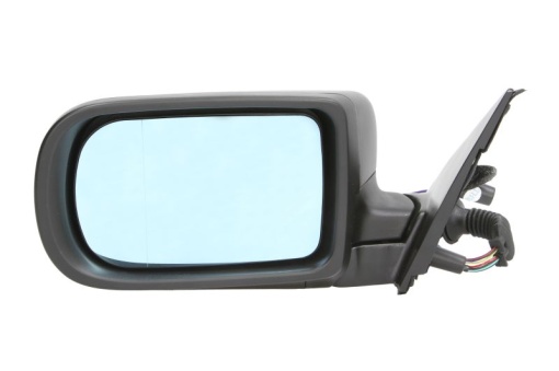 Oglinda laterala Stanga (electric Nu, asferice, incalzita, albastru, pliabil electric) potrivit BMW 5 (E39) -05.04