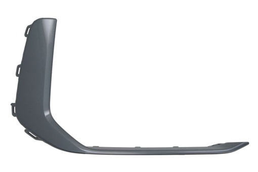 Ornament bandou bara dreapta inferior, plastic, gri, S-LINE potrivit AUDI A6 C8 02.18-