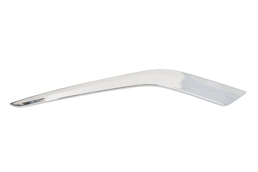 Ornament bandou bara fata Dreapta plastic, crom potrivit PEUGEOT 208 I, 208 II, 208/HATCHBACK 03.12- 03.15-