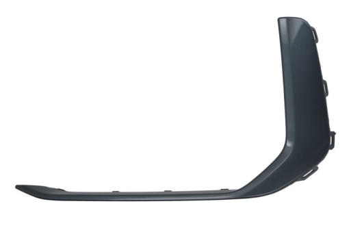 Ornament bandou bara stanga inferior, plastic, gri, S-LINE potrivit AUDI A6 C8 02.18-