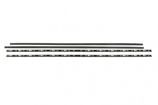 Ornament prag exterior Dreapta/Stanga 2 buc.; GTI potrivit VW GOLF ALLTRACK VII, GOLF SPORTSVAN VII, Golf 7 VII dupa 2012
