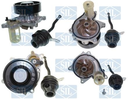 Pompa apa cu garnitura potrivit BMW 1 (F40), 2 (F45), 2 GRAN COUPE (F44), 2 GRAN TOURER (F46), 2 GRAN TOURER VAN (F46), X1 (F48), X2 (F39); MINI (F55), (F56), (F57) 1.5D/2.0D 09.13-