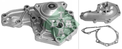 Pompa apa cu garnitura potrivit VOLVO 340-360, 440, 460, 480, S40 I, V40; DACIA SOLENZA; MITSUBISHI CARISMA; OPEL ARENA, MOVANO A; RENAULT 11, 19 I, 19 I CHAMADE, 19 II 1.6-2.0 10.82-
