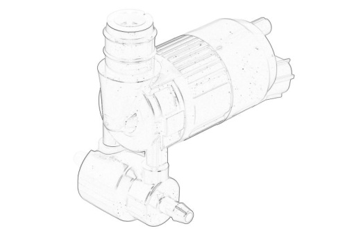 Pompa spalator parbriz potrivit FORD potrivit FORD GALAXY III, MONDEO V, S-MAX, TOURNEO CONNECT V408 NADWOZIE WIELKO, TRANSIT CONNECT V408/MINIVAN; FORD USA EDGE, FUSION FURGON/MINIVAN-SUV 09.12-