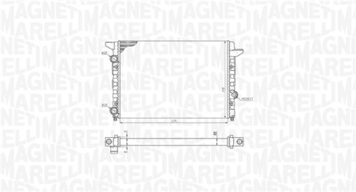 Radiator motor (Automat/Manual) potrivit VW PASSAT B3/B4 1.6-2.0