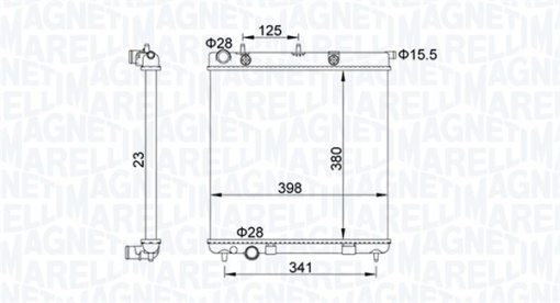 Radiator motor (Manual) potrivit DS DS 3; CITROEN C2, C2 ENTERPRISE, C3 / C3 ORIGIN III, C3 AIRCROSS II, C3 I, C3 II, C3 PLURIEL, C4 CACTUS, DS3; PEUGEOT 1007, 2008 I, 207 1.0-1.6D