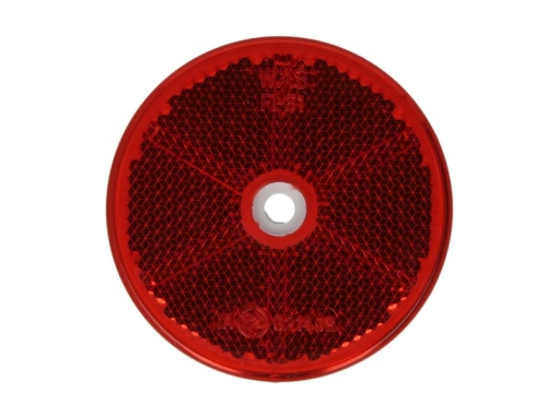 Reflector rotund (rosu diametru: 61mm)