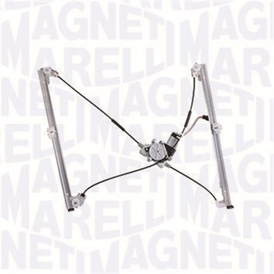 Regulator geam Fata Dreapta (electric, cu motor, numar de usi: 4) potrivit CHRYSLER VOYAGER III; DODGE CARAVAN 01.95-03.01