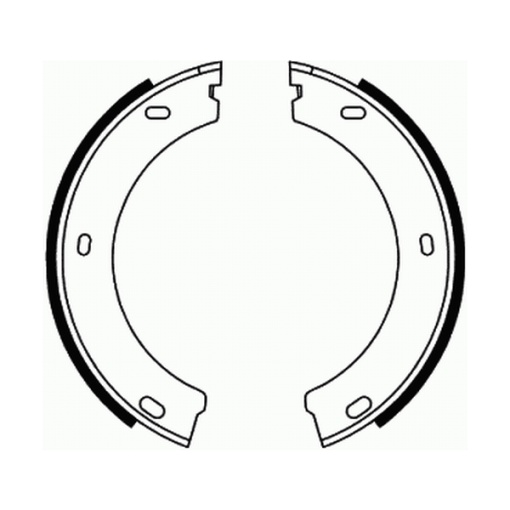 Sabot frana potrivit JAGUAR XJ, XJSC, XK 8, XK II; PEUGEOT 605 2.0-6.0 09.73-07.14