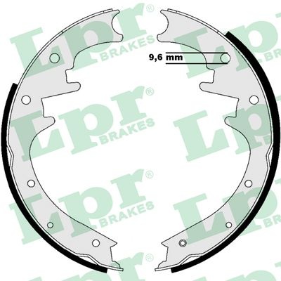 Sabot frana potrivit JEEP CHEROKEE, GRAND CHEROKEE I 2.4-5.2 09.91-01.08