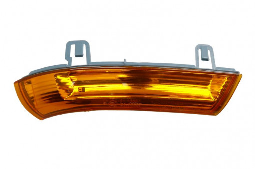 Semnalizator lateral oglinda dreapta portocaliu, LED potrivit SEAT ALHAMBRA; SKODA SUPERB I; VW EOS, GOLF PLUS V, GOLF V, JETTA III, PASSAT B5.5, PASSAT B6, SHARAN 1.2-4.0 09.95-12.22