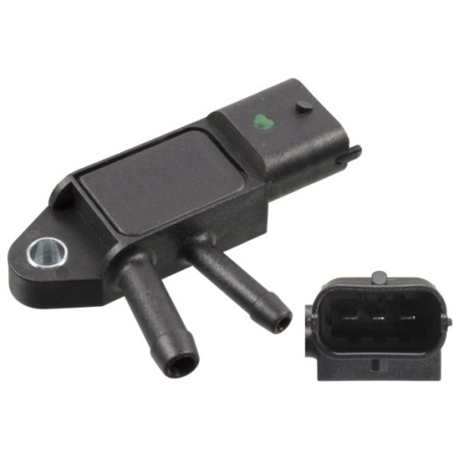 Senzor presiune gaze evacuare (numar pini: 3) potrivit VOLVO C30, C70 II, S60 II, S60 III, S80 II, S90 II, V40, V60 I, V70 III, V70 III/KOMBI, V90 II, XC40, XC60 I 1.5-2.4D 09.04-