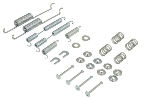 Set montaj sabot frana (LUCAS) potrivit DAEWOO KORANDO; FORD GRANADA, GRANADA I, GRANADA II, TAUNUS; HYUNDAI GRACE, H100; ISUZU CAMPO, KB; MAZDA B-SERIE 1.3-3.2 01.70-