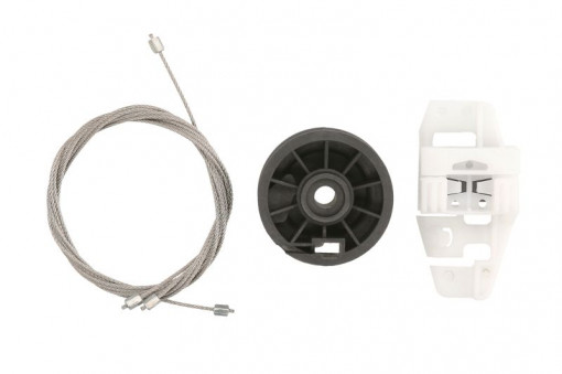 Set reparat macara geam fata stanga (set) potrivit RENAULT CLIO III, GRAND SCENIC II, MODUS 09.04-