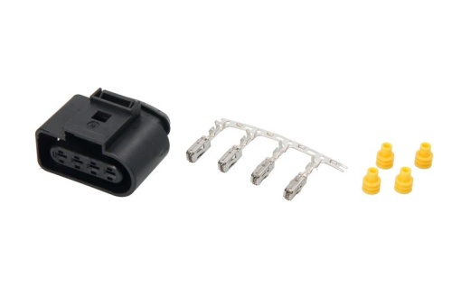 Stecher, numar pini: 4, Kit reparare, potrivit AUDI; SEAT; SKODA; VW