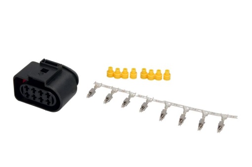 Stecher, numar pini: 8, Kit reparare, potrivit AUDI; SEAT; SKODA; VW