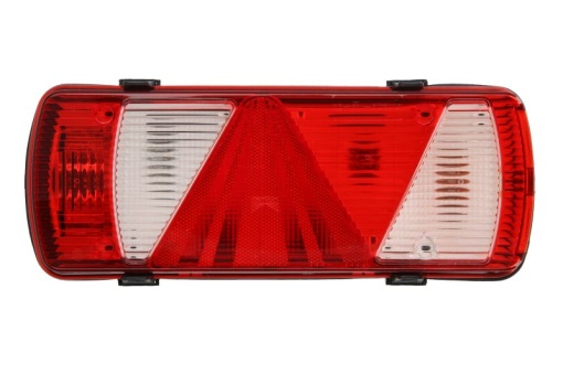 Stop spate dreapta ECOFLEX (24V, cu intermitent, cu lumina de ceata, lumina de marșarier, cu lumina stop, lumini parcare, reflector triunghiular, conector: ASS2.1 7PIN)