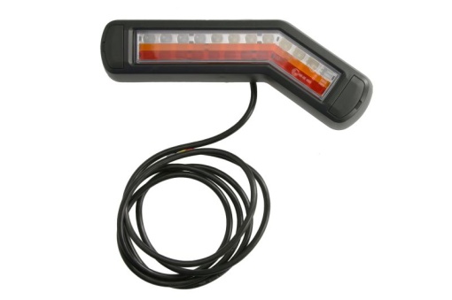 Stop spate dreapta (LED, 12/24V, cu intermitent, cu lumina de ceata, lumina de marșarier, cu lumina stop, lumini parcare, fara reflector, lungimea cablu : 0,2m, 269x109/62x47,7mm)
