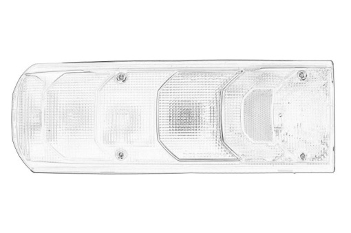 Stop spate stanga (cu intermitent, cu far ceață, lumina de marșarier, cu stop, lumină de parcare, cu iluminare placuta ) potrivit MERCEDES