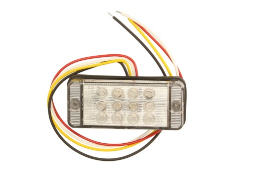 Stop spate stanga/dreapta (LED, 12/24V, cu intermitent, cu stop, lumina de parcare, fara proiector, lungime cablu: 0,4m)