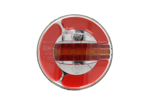 Stop spate stanga/dreapta W153 (LED, 12/24V, cu intermitent, cu stop, lumina de parcare, fara proiector, conector: WAS 5)