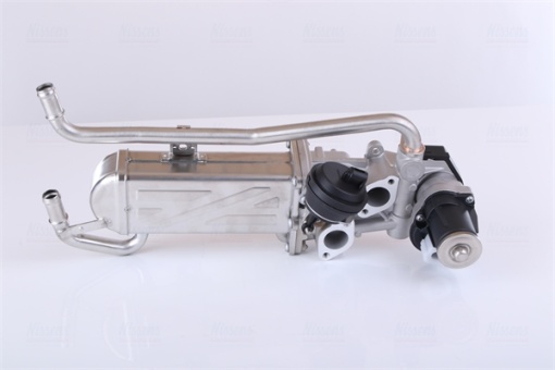 Supapa EGR (modul cu racitor) potrivit AUDI A1, A3, Q3; SEAT IBIZA IV, IBIZA IV SC, IBIZA IV ST, IBIZA IV/HATCHBACK, TOLEDO IV; SKODA FABIA II, FABIA II PRAKTIK 1.2D/1.6D/2.0D 02.04-12.19