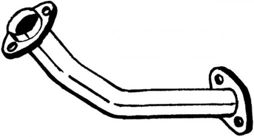 Teava esapament Fata potrivit MITSUBISHI L200 / TRITON, PAJERO SPORT II 2.5D 11.05-
