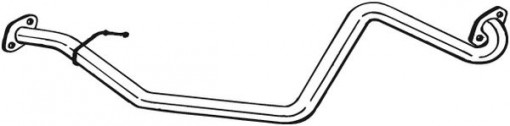 Teava esapament Mijloc potrivit SUZUKI JIMNY 1.3 09.98-