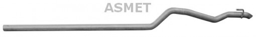 Teava esapament Spate (lung, diametru:70mm) potrivit MERCEDES SPRINTER 3,5-T (B906), SPRINTER 3-T (B906); VW CRAFTER 30-35, CRAFTER 30-50 2.5D/3.0D 04.06-