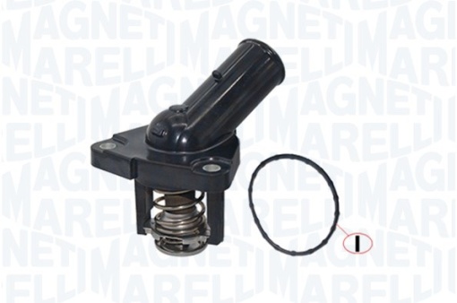 Termostat lichid racire (82°C, in carcasa) potrivit SUBARU TREZIA; TOYOTA AURIS, COROLLA, VERSO S, YARIS, YARIS/HATCHBACK 1.4D 11.10-